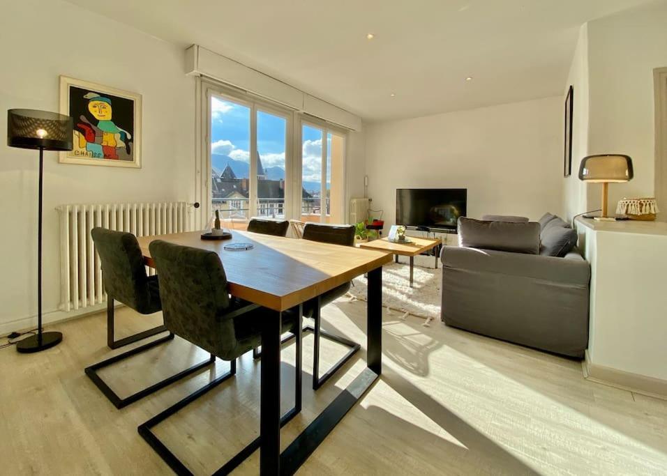 Toit-Terrasse Traversant Plein Centre 100M Du Lac Appartement Annecy Buitenkant foto